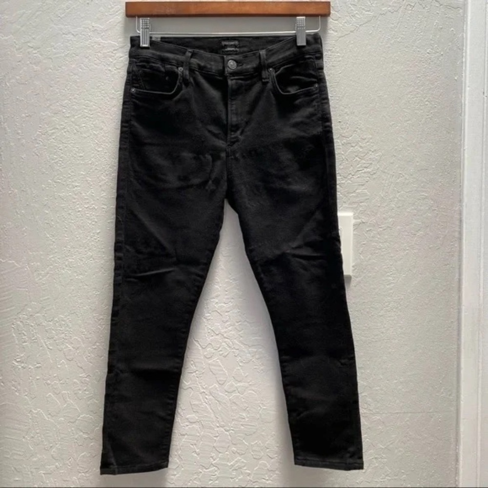 Citizens of Humanity Jeans Black Rocket Petite High Rise Skinny Ankle 29